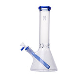 (WATER PIPE) 12" HUMAN GRADE BEAKER - BLUE