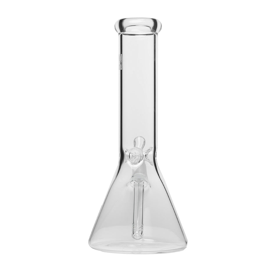 (WATER PIPE) 12" HUMAN GRADE BEAKER - CLEAR