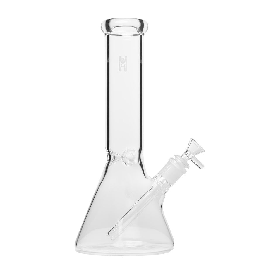(WATER PIPE) 12" HUMAN GRADE BEAKER - CLEAR