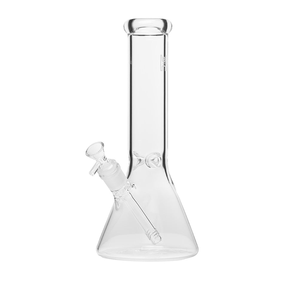 (WATER PIPE) 12" HUMAN GRADE BEAKER - CLEAR