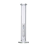 (WATER PIPE) 15" HUMAN GRADE TUBE - CLEAR