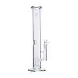(WATER PIPE) 15" HUMAN GRADE TUBE - CLEAR