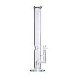 (WATER PIPE) 18" HUMAN GRADE TUBE - CLEAR