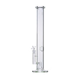 (WATER PIPE) 18" HUMAN GRADE TUBE - CLEAR