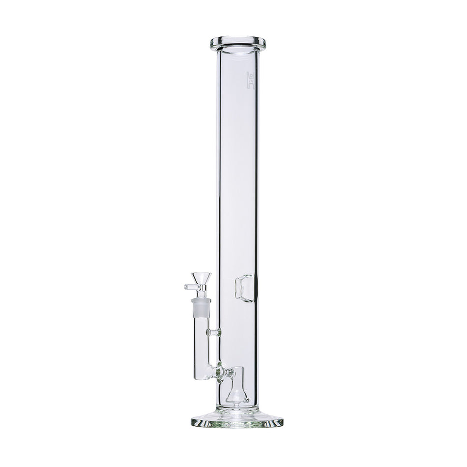 (WATER PIPE) 18" HUMAN GRADE TUBE - CLEAR