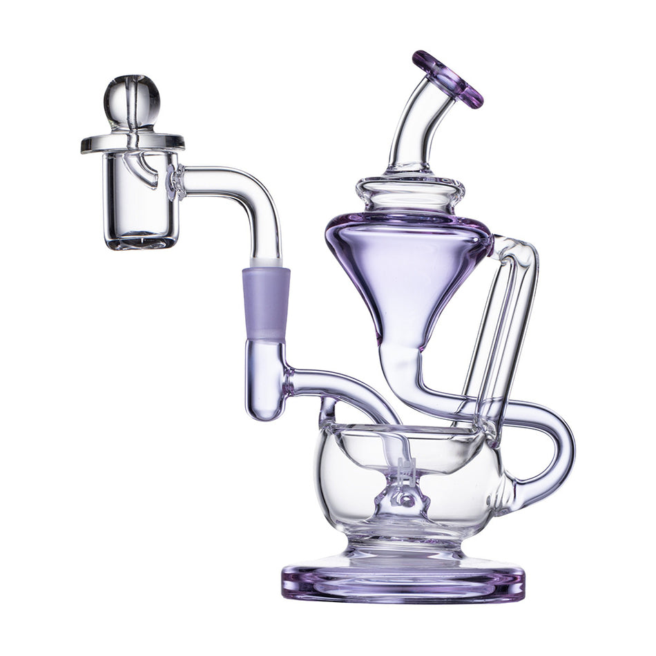 (RECYCLER) 5" HUMAN GRADE "1A" - PURPLE