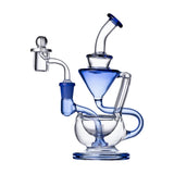 (RECYCLER) 5" HUMAN GRADE "1A" - LIGHT BLUE