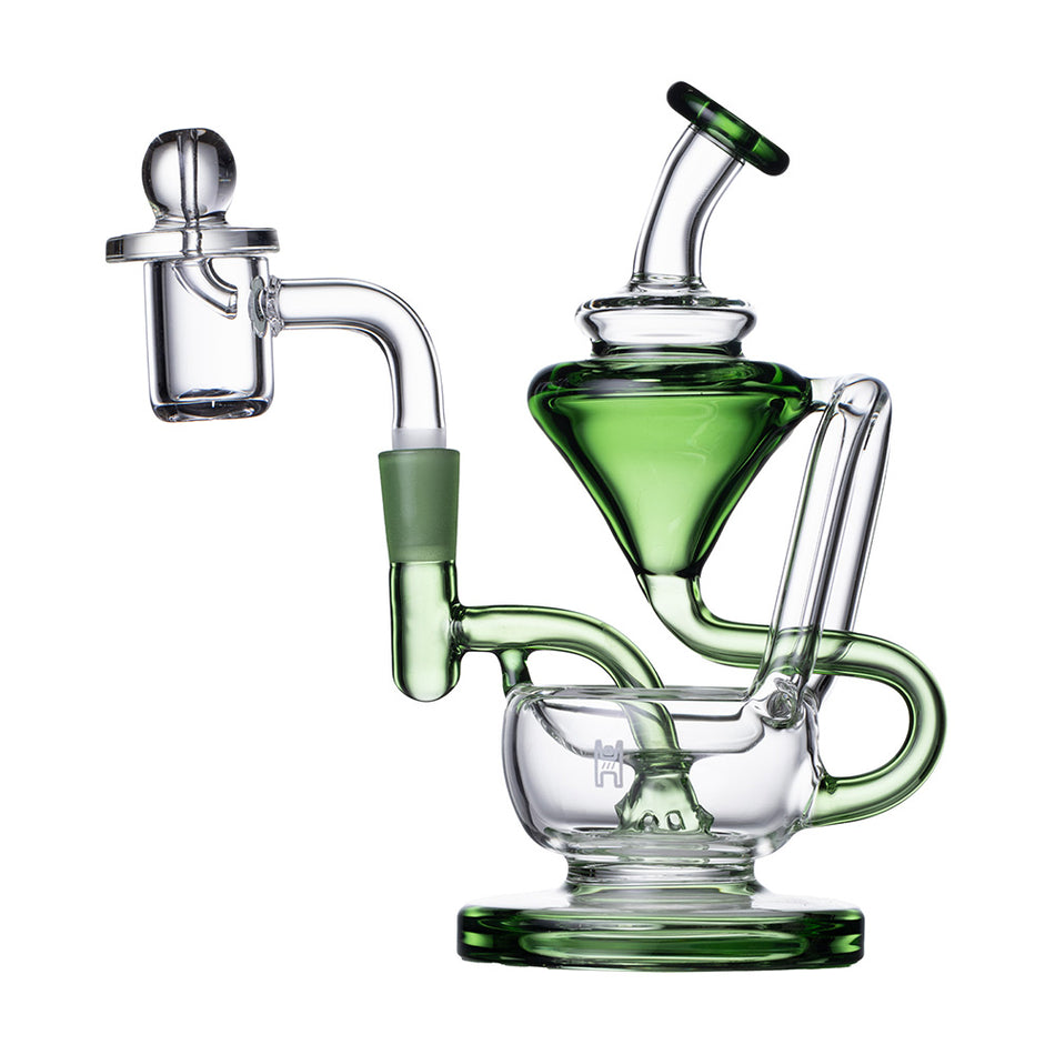 (RECYCLER) 5" HUMAN GRADE "1A" - GREEN