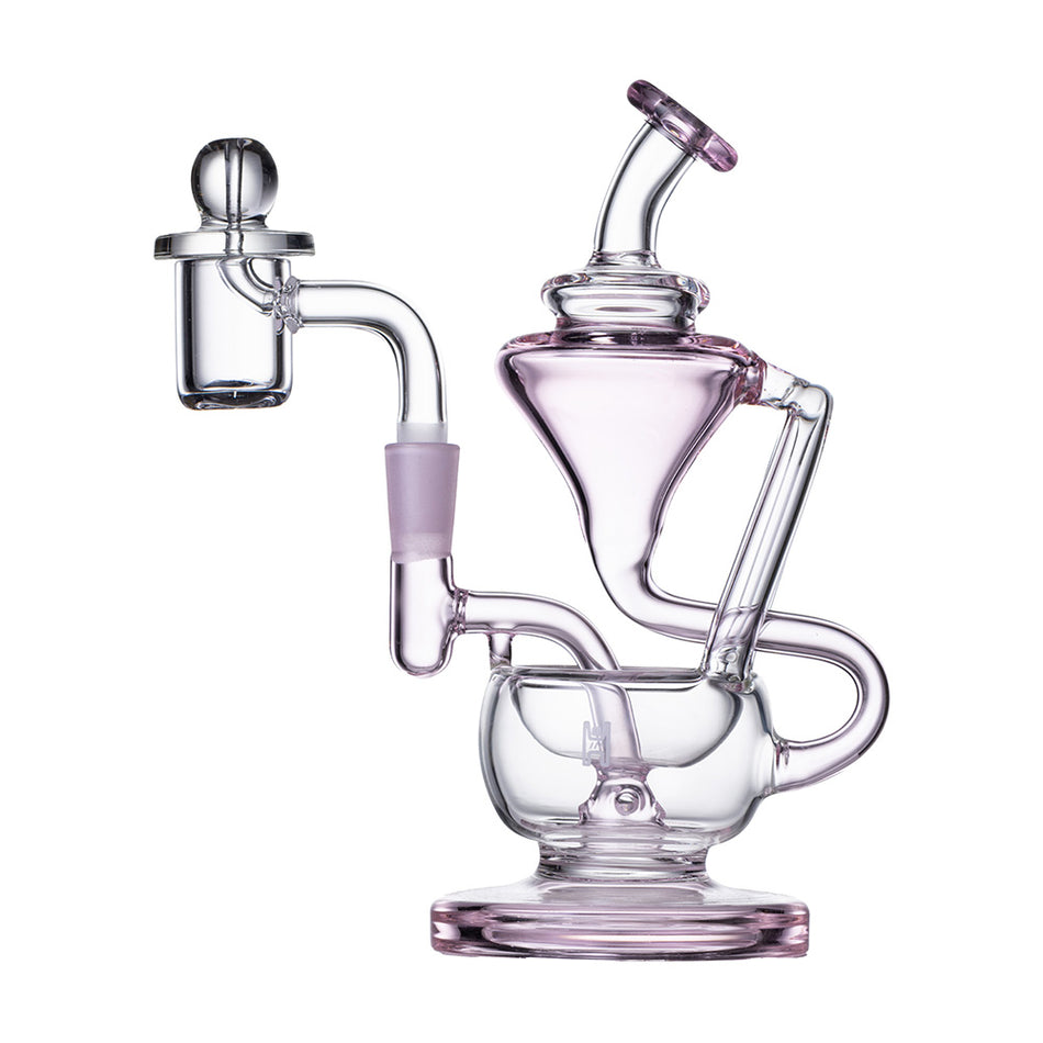 (RECYCLER) 5" HUMAN GRADE "1A" - PINK