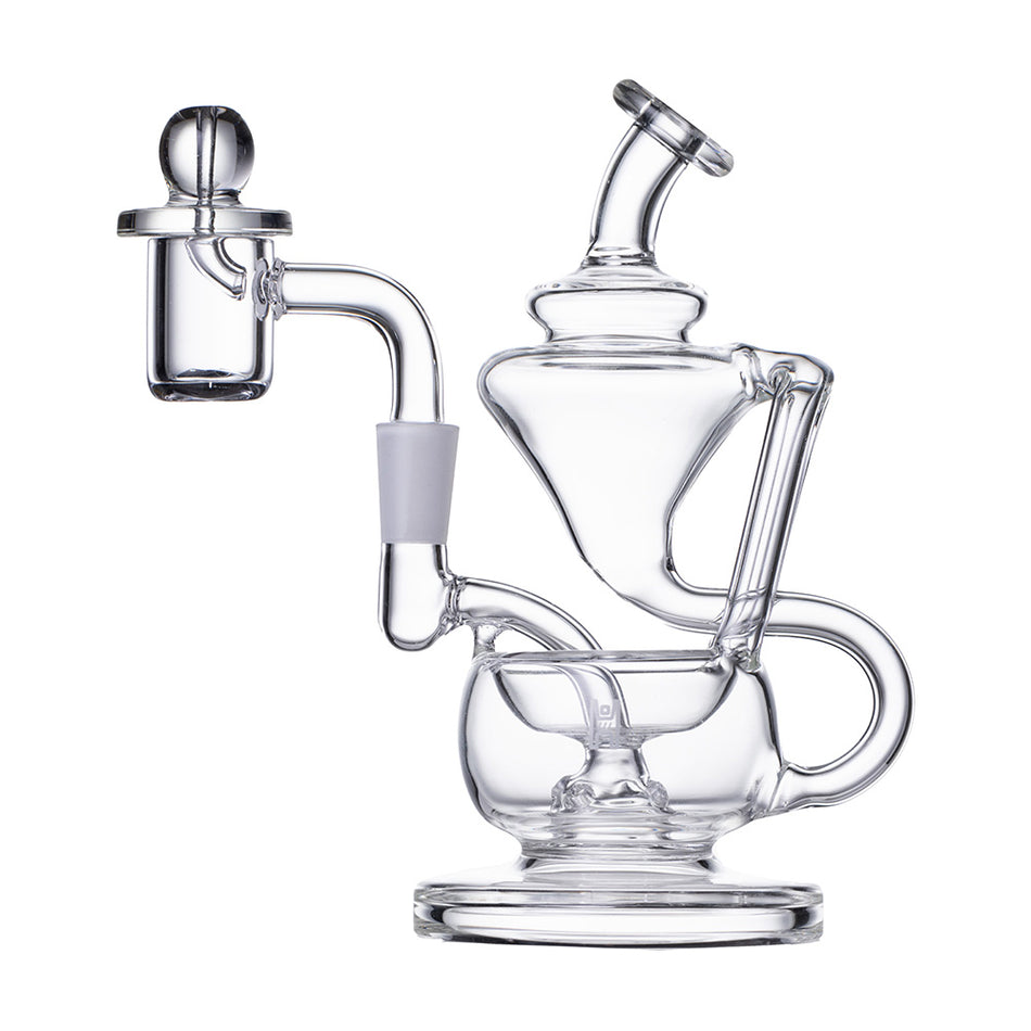 (RECYCLER) 5" HUMAN GRADE "1A" - CLEAR