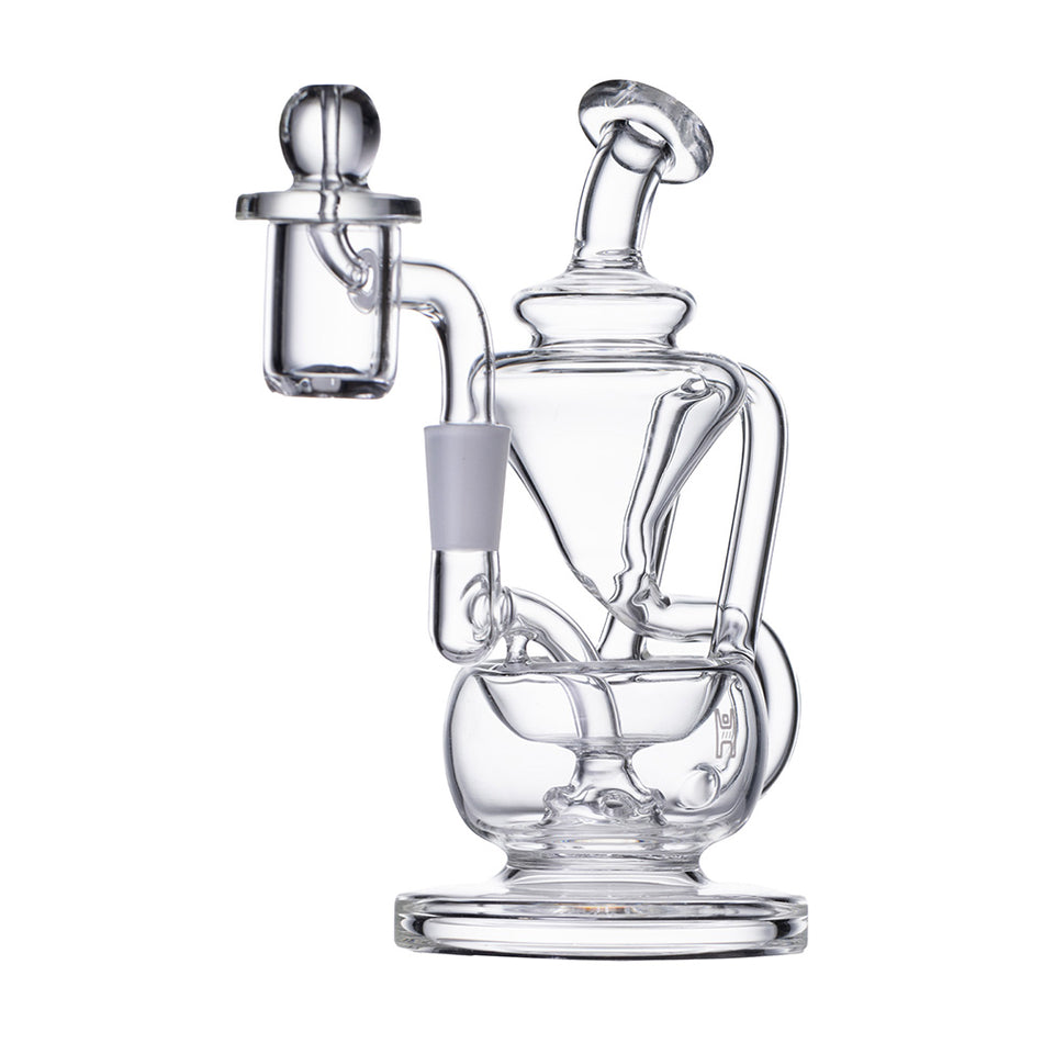 (RECYCLER) 5" HUMAN GRADE "1A" - CLEAR