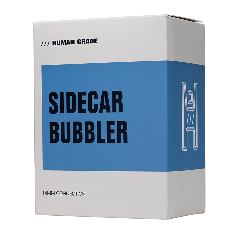 (WATER PIPE) 6" HUMAN GRADE "SIDECAR" - GREEN