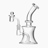 (RIG) 8" HUMAN GRADE OIL CAN - CLEAR