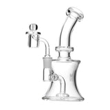 (RIG) 8" HUMAN GRADE OIL CAN - CLEAR