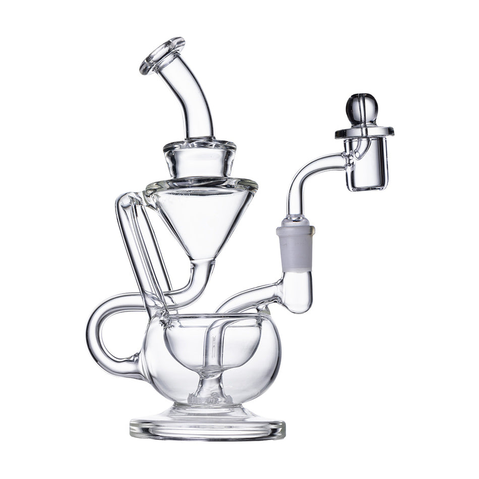 (RECYCLER) 8" HUMAN GRADE "1A" - PURPLE