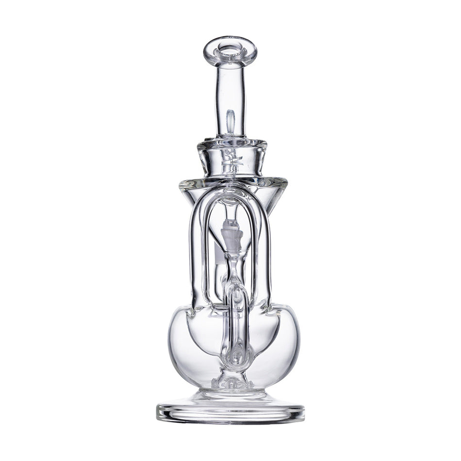(RECYCLER) 8" HUMAN GRADE "1A" - CLEAR