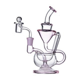 (RECYCLER) 8" HUMAN GRADE "1A" - PINK