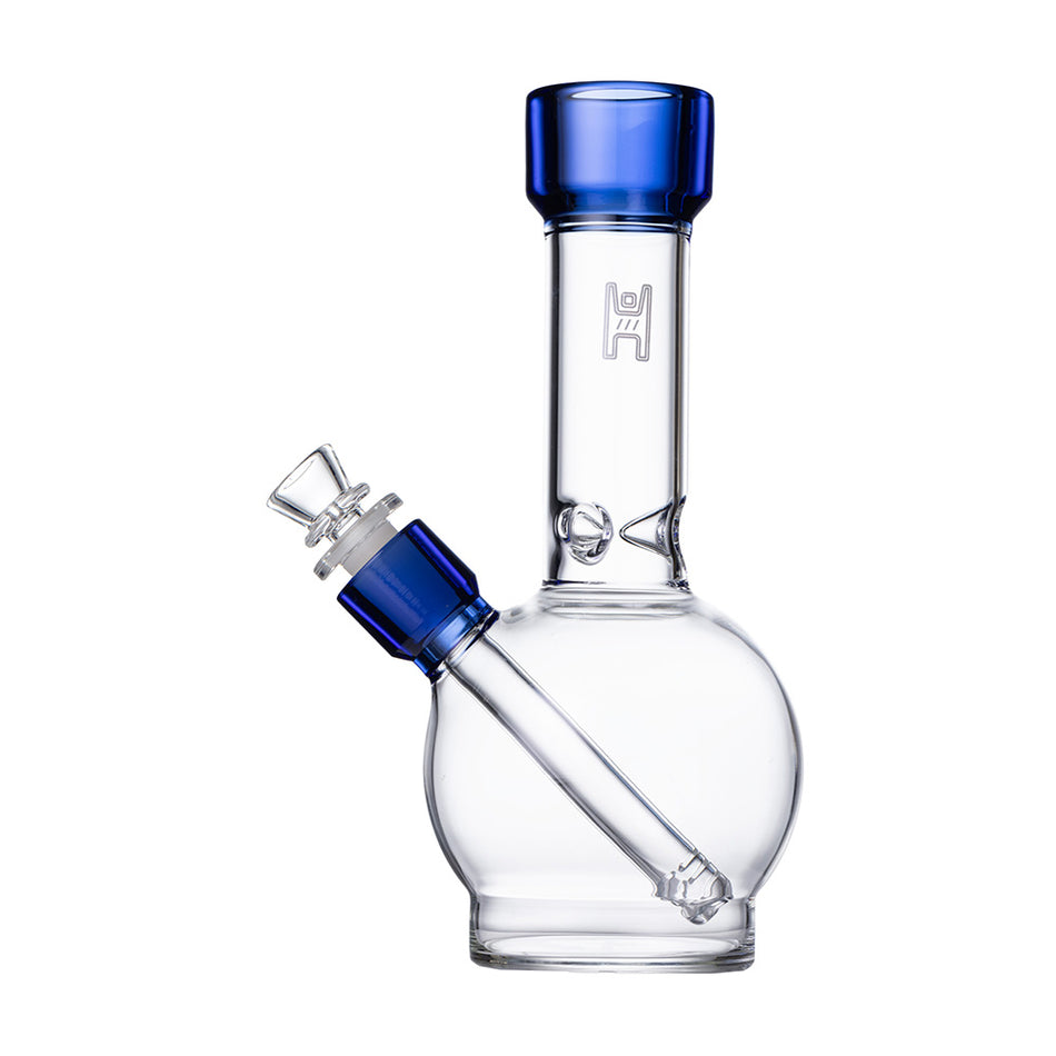 (WATER PIPE) 9" HUMAN GRADE BALL - BLUE