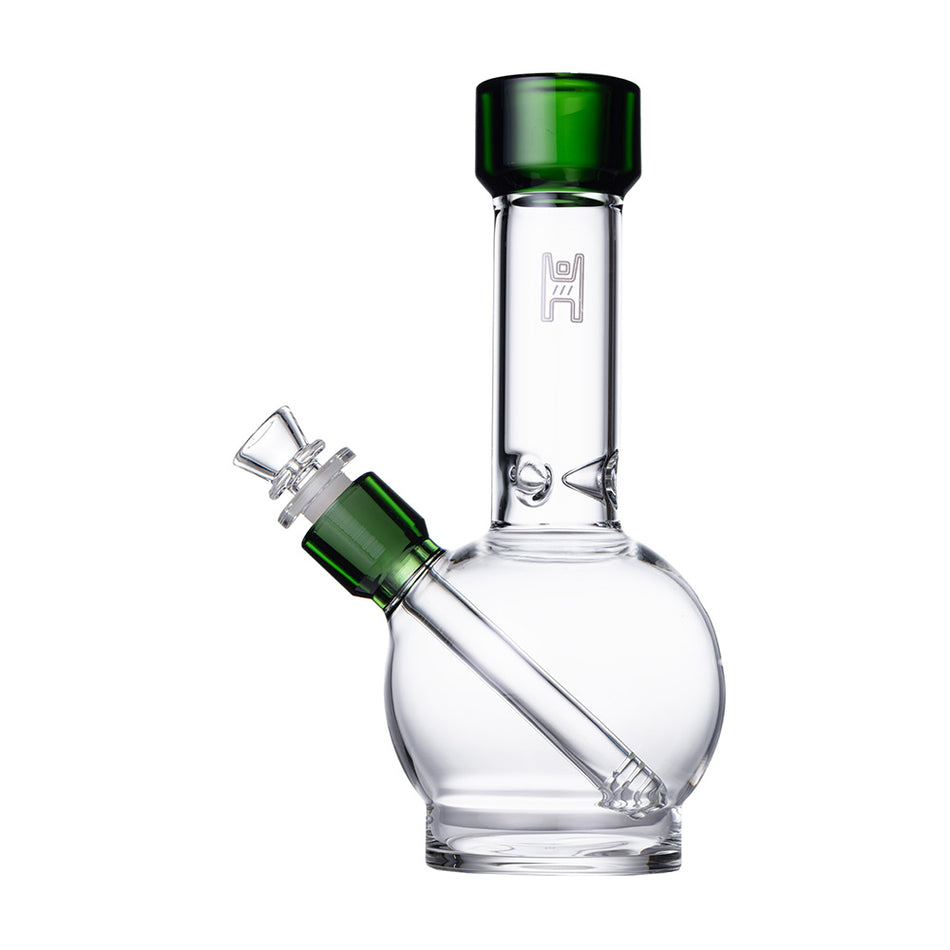 (WATER PIPE) 9" HUMAN GRADE BALL - GREEN