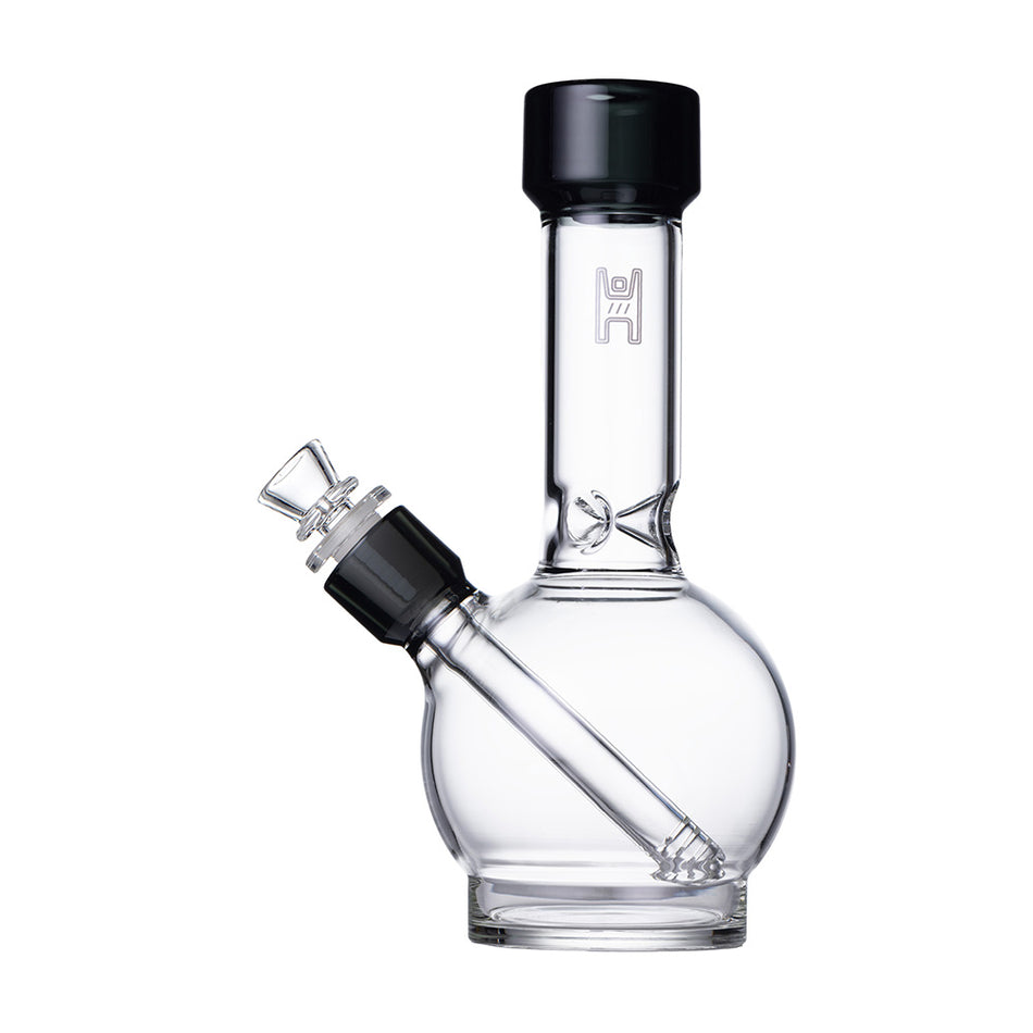 (WATER PIPE) 9" HUMAN GRADE BALL - SMOKE