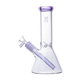 (WATER PIPE) 9" HUMAN GRADE BEAKER - LAVENDER