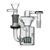 (ASH CATCHER) 4" HUMAN GRADE THE RECYCLER 45° - CLEAR