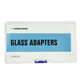 (CONVERTOR) HUMAN GRADE 45° ADAPTER 10mm M TO 10mm F 5CT SET