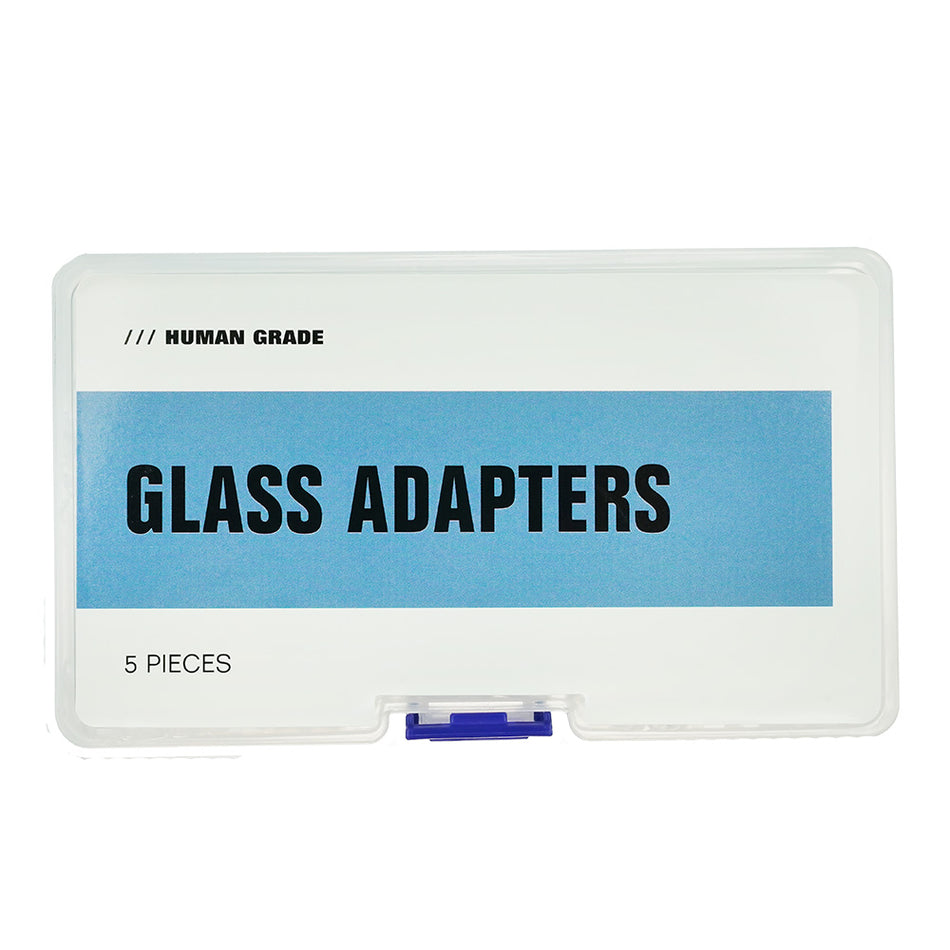 (CONVERTOR) HUMAN GRADE 45° ADAPTER 14mm M TO 14mm F 5CT SET