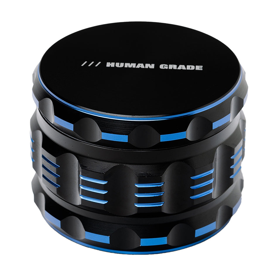 (GRINDER) 2.5" HUMAN GRADE 4PC #5T - BLUE