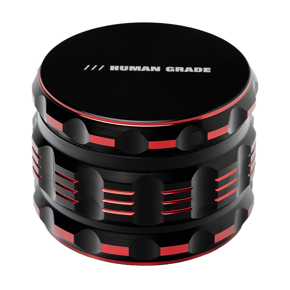(GRINDER) 2.5" HUMAN GRADE 4PC #5T - RED