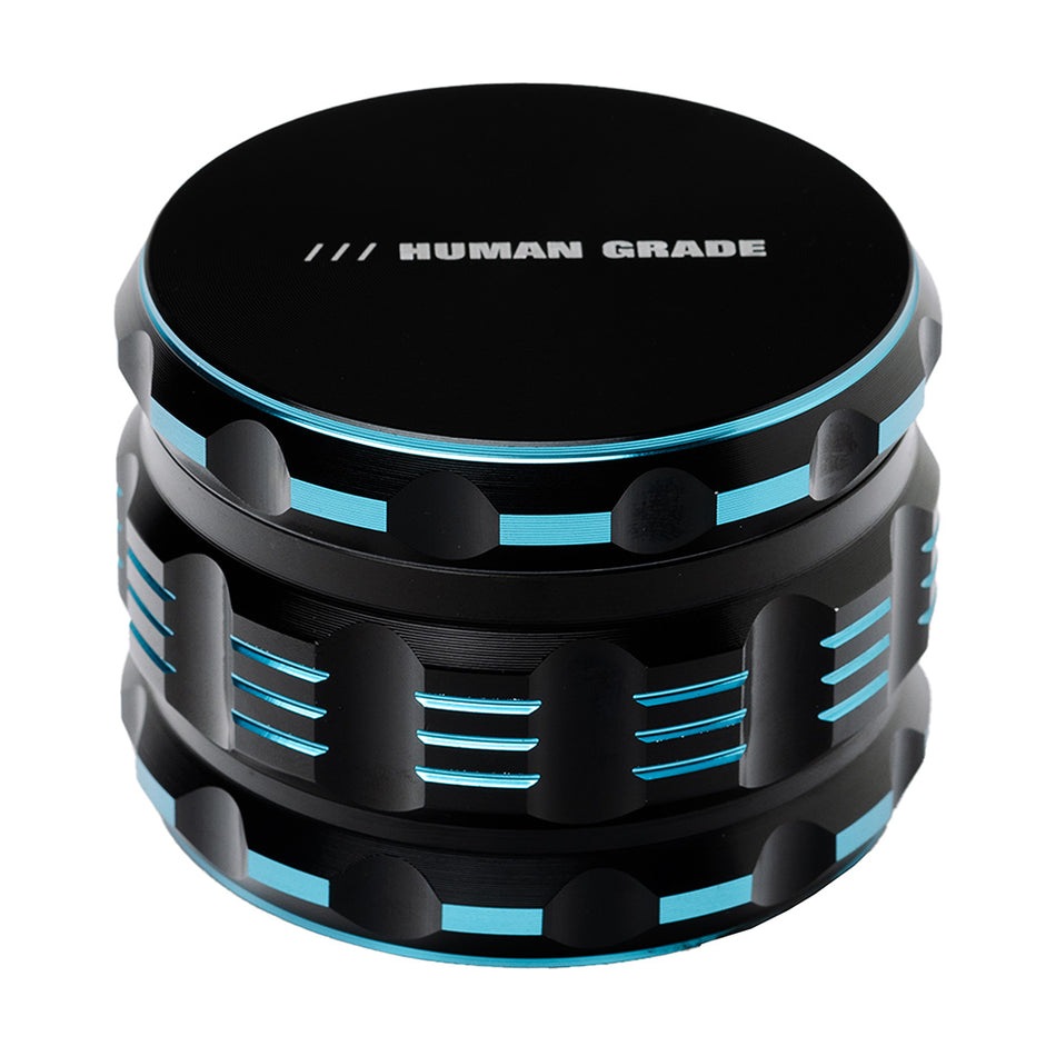 (GRINDER) 2.5" HUMAN GRADE 4PC #5T - TEAL