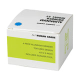 (GRINDER) 2.5" HUMAN GRADE 4PC #5T - RED