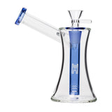 (WATER PIPE) 6" HUMAN GRADE HOURGLASS SIDECAR - BLUE