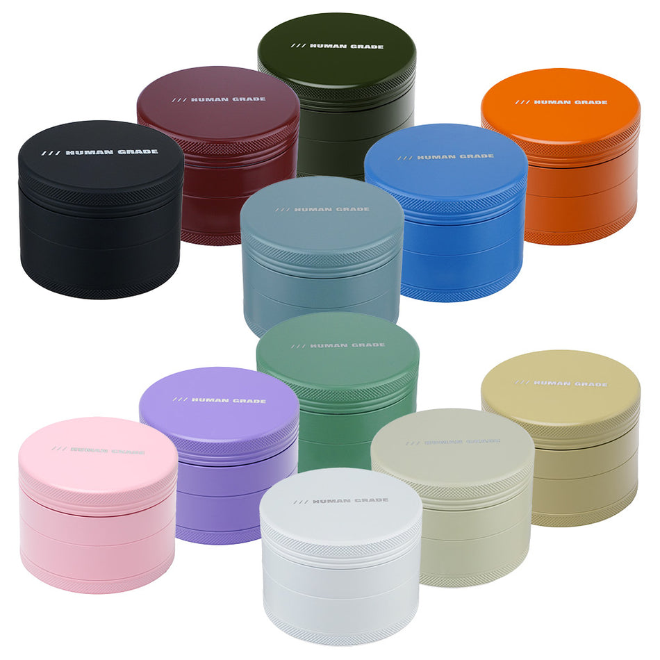 (GRINDER) 2.5" HUMAN GRADE 4PC #4C - MATCHA