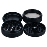 (GRINDER) 2.5" HUMAN GRADE 4PC #4R - BLACK
