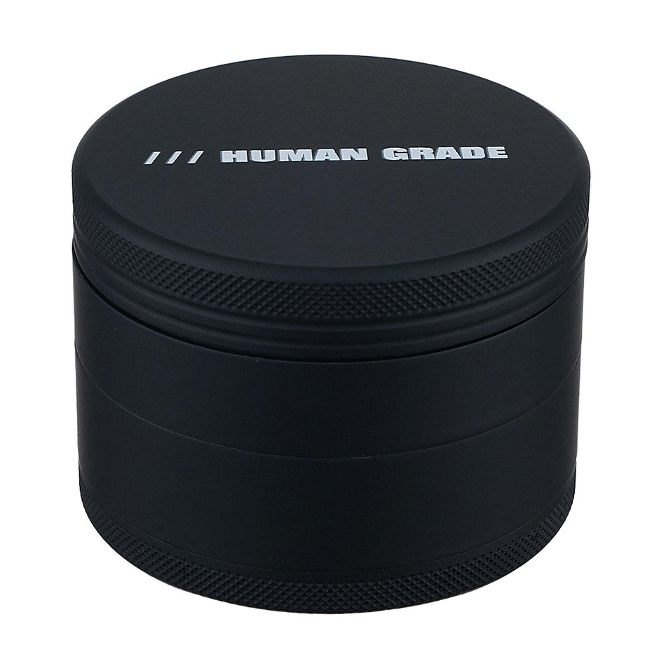 (GRINDER) 2.5" HUMAN GRADE 4PC #4R - BLACK