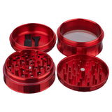 (GRINDER) 2.5" HUMAN GRADE 4PC #6M - RED