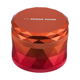 (GRINDER) 2.5" HUMAN GRADE 4PC #7F - ROSE GOLD MAGENTA