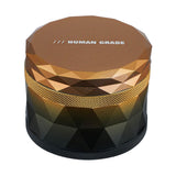 (GRINDER) 2.5" HUMAN GRADE 4PC #7F - COPPER BROWN