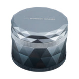 (GRINDER) 2.5" HUMAN GRADE 4PC #7F - BLACK WHITE