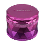(GRINDER) 2.5" HUMAN GRADE 4PC #7F - PINK PURPLE