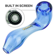 (HAND PIPE) 4" KRAVE BUILT IN SCREEN - BLUE