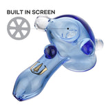 (HAND PIPE ) 4.5" STRATUS HONEYCOMB - BLUE