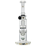 (WATER PIPE) 10" STRATUS "INTRO" WITH METAL DABBER HK442 - CLEAR