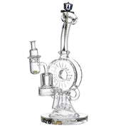 (WATER PIPE) STRATUS CYCLONE RECYCLER WITH SPINNING BANGER SET - CLEAR