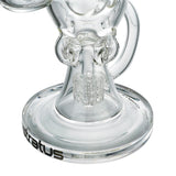 (WATER PIPE) STRATUS CIPHER RECYCLER WITH SPINNING BANGER SET - CLEAR