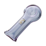 (HAND PIPE) 4" KRAVE FLAT MOUTH SPOON PIPE - PURPLE