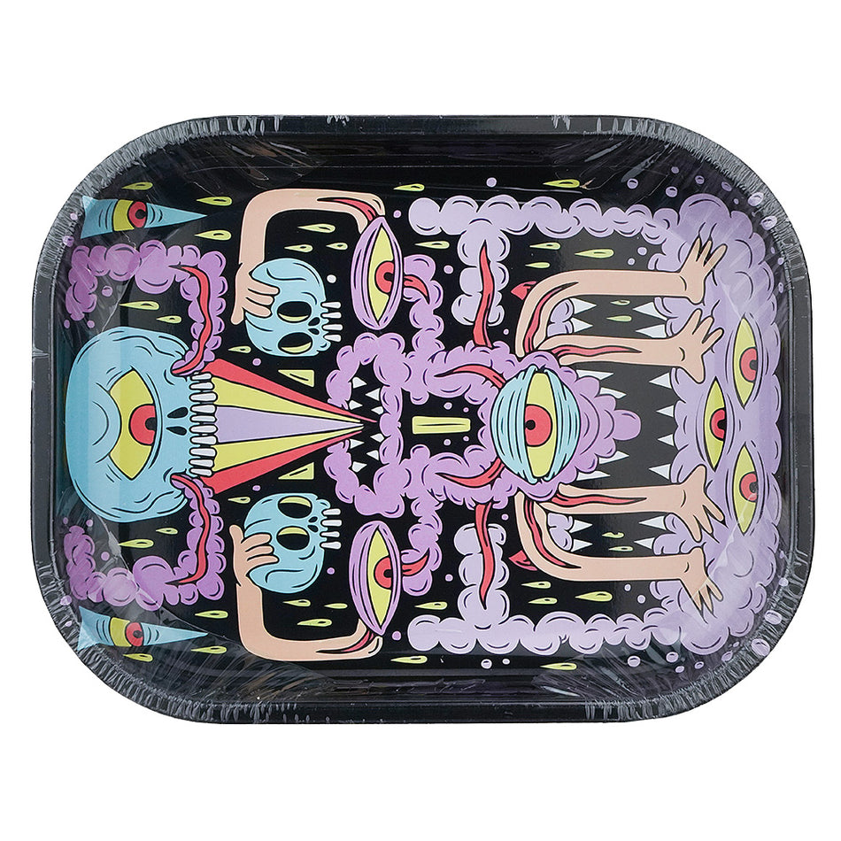 (TRAY) IDGAF METAL TRAY SMALL 12CT - ST100