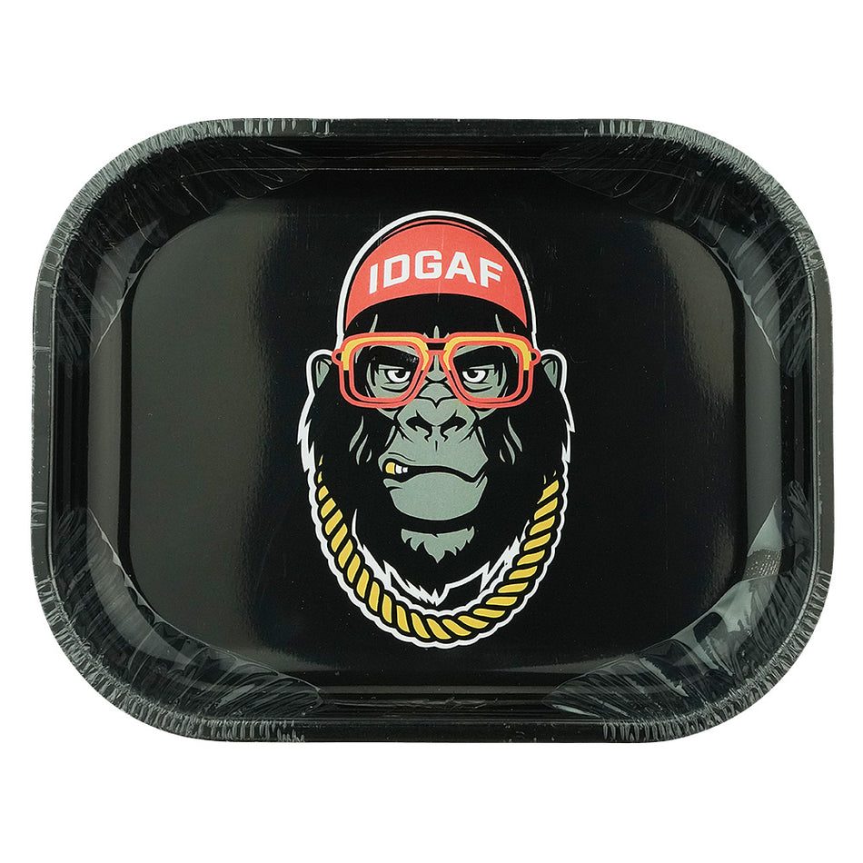 (TRAY) IDGAF METAL TRAY SMALL 12CT - ST100