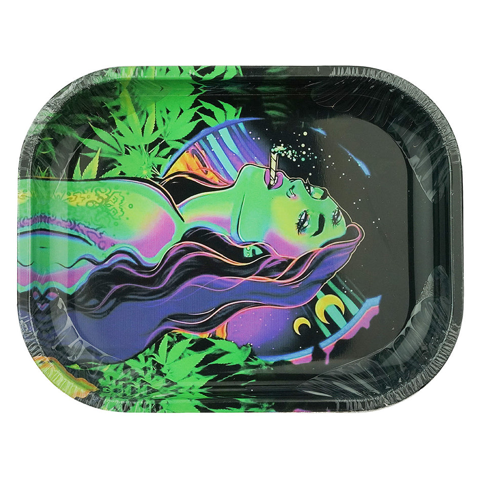 (TRAY) IDGAF METAL TRAY SMALL 12CT - ST100